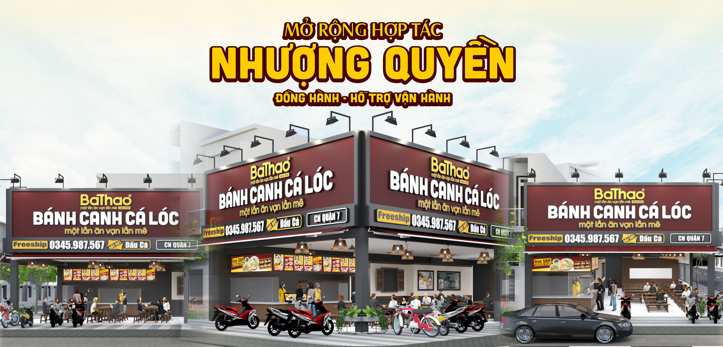 Bathao - Thương hiệu bánh canh từ 2010, nhượng quyền mở rộng hợp tác