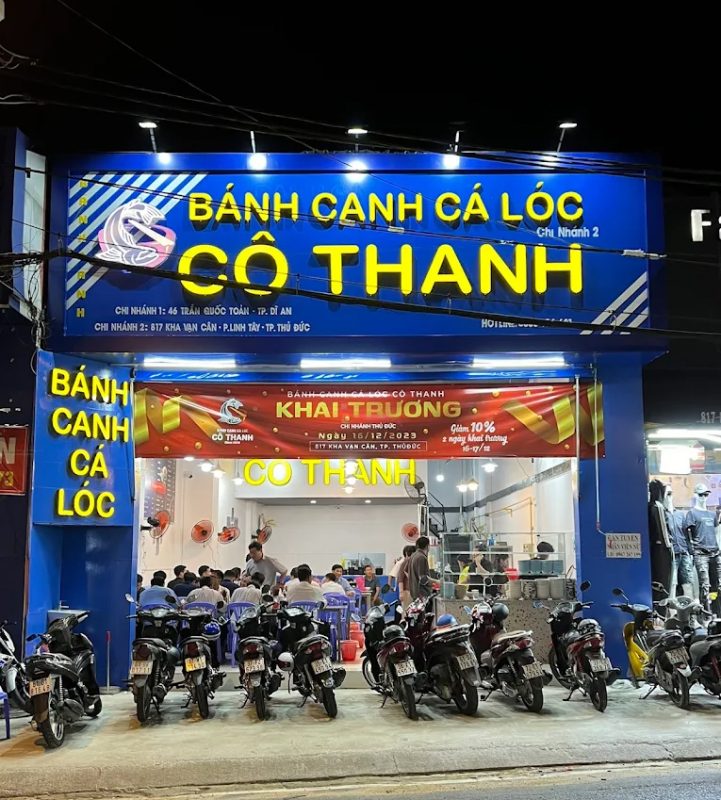 Bánh canh cá lóc Cô Thanh