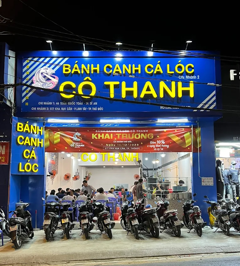 Bánh canh cá lóc Cô Thanh