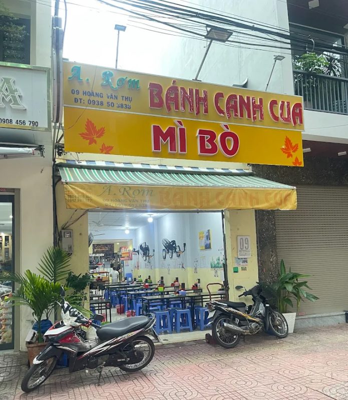 Review Bánh Canh Cua A Rơm, Hoàng Văn Thụ, Bà Rịa Vũng Tàu