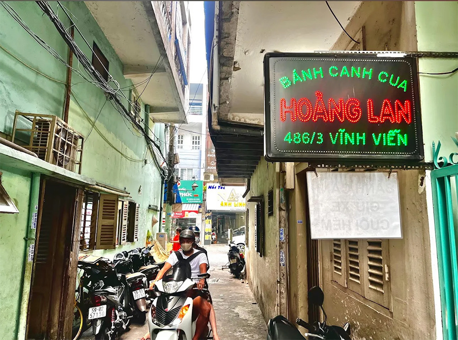 review Bánh canh cua Hoàng Lan