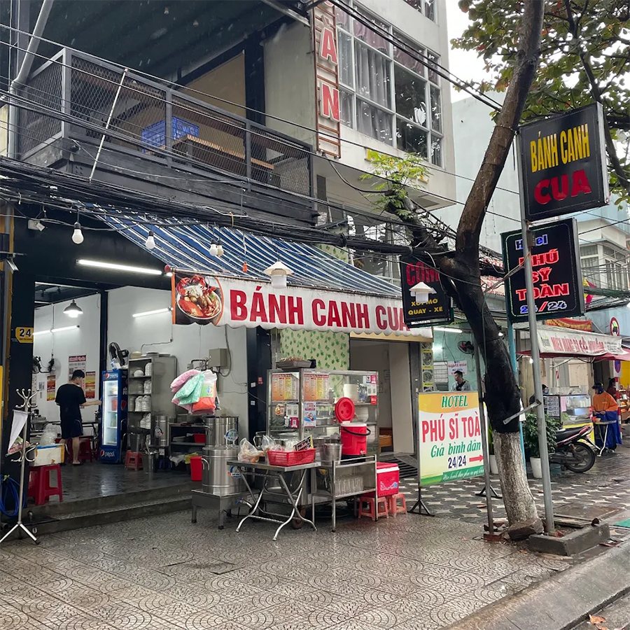 Review Bánh Canh Cua Quân Nguyễn - Ông Ích Khiêm, Đà Nẵng