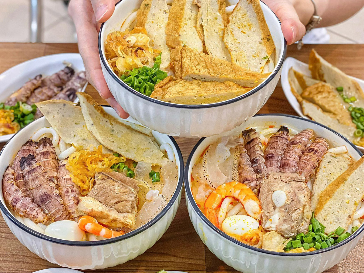 Cách nấu bánh canh bề bề (tôm tít, tôm tích) thơm ngọt