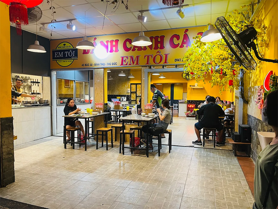 Review Bánh canh cá lóc Em Tôi - 43 Bác Ái, Thủ Đức