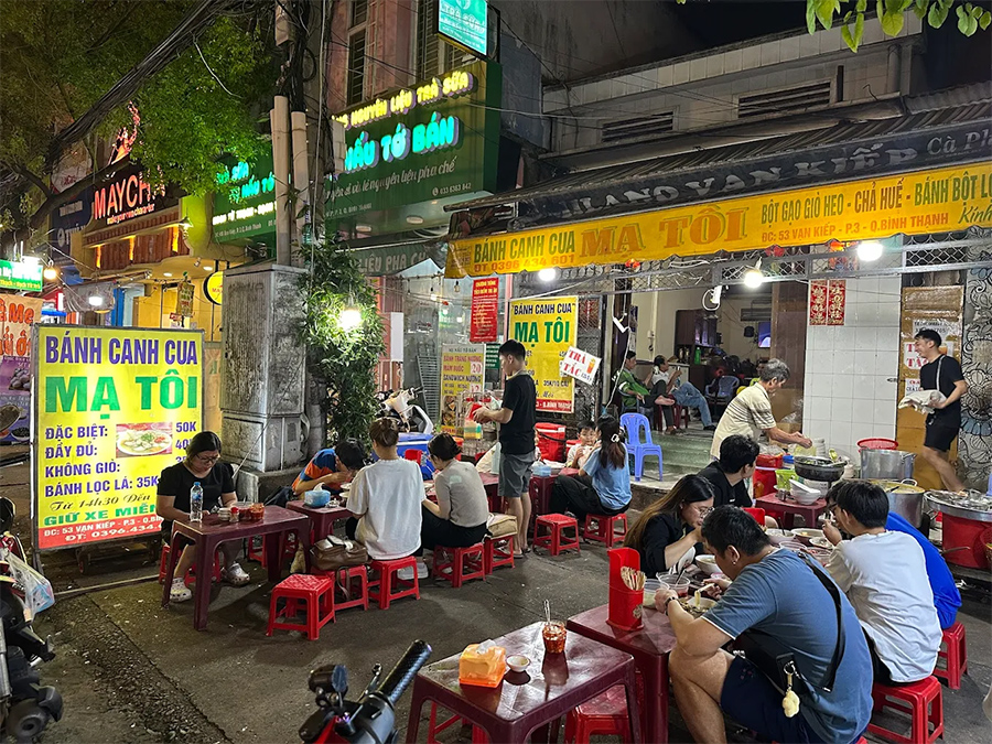 Review Bánh Canh Cua Mạ Tôi Đường Vạn Kiếp, Bình Thạnh