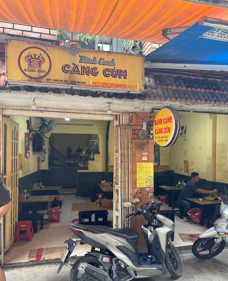Review Bánh canh càng cúm Trần Quang Diệu, Quận 3