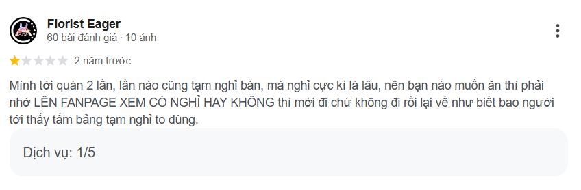Review trải nghiệm bánh canh cua bà ba