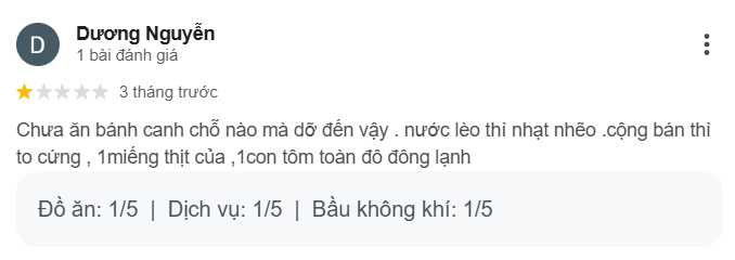 Review Bánh Canh Cua Mạ Tôi Đường Vạn Kiếp, Bình Thạnh