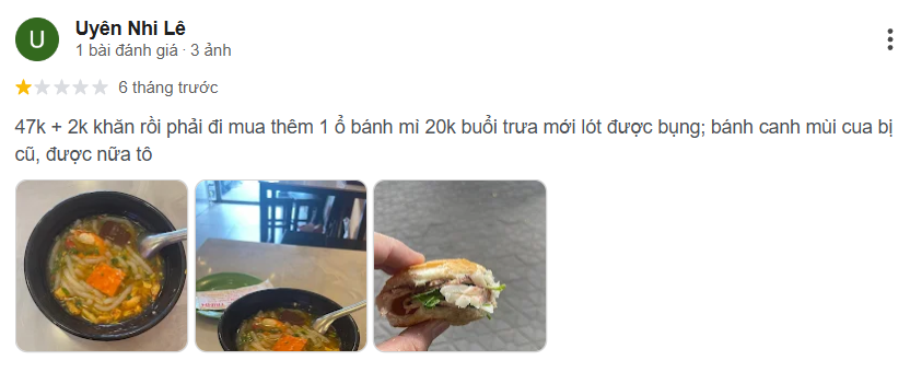 Review bánh canh cua Ngọc Trinh đầy ắp thịt cua