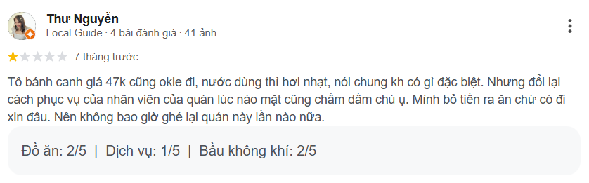 Review bánh canh cua Ngọc Trinh đầy ắp thịt cua