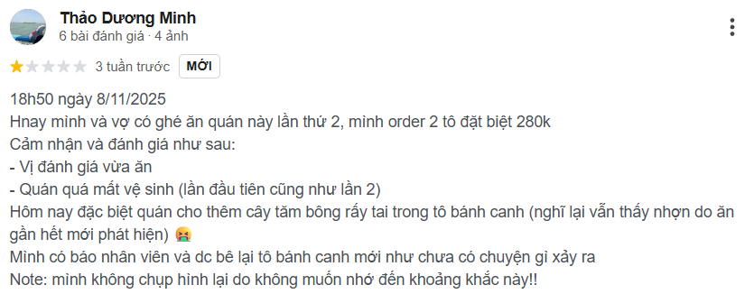 Review Bánh canh ghẹ Hoàng Long An - Ăn một lần là nhớ