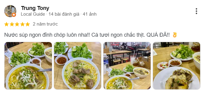 Review bánh canh cá lóc Cường Đô la nổi tiếng đất Sài Thành
