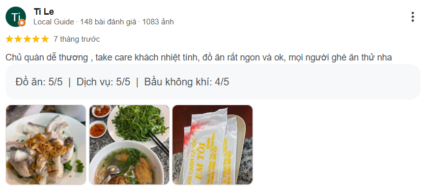 Review Bánh canh cá lóc Em Tôi - 43 Bác Ái, Thủ Đức