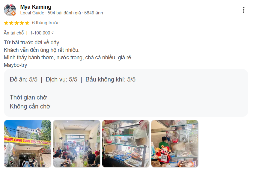 Bánh canh chả cá Tuấn Mập - 117A Chu Mạnh Trinh, Vũng Tàu