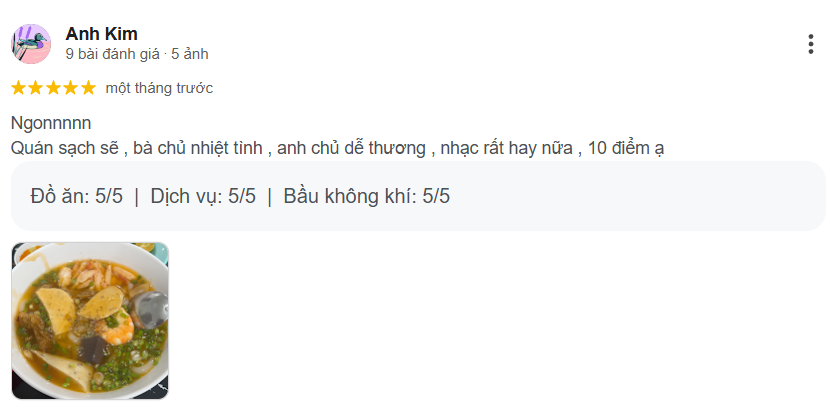 Review Bánh Canh Cua A Rơm, Hoàng Văn Thụ, Bà Rịa Vũng Tàu