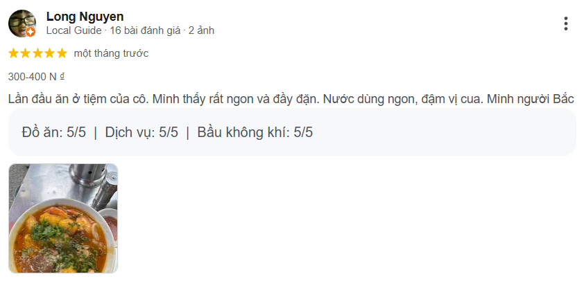 Review Bánh canh cua hẻm 360 Phạm Văn Chí, Quận 6