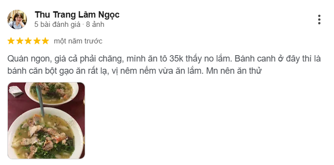 Review Bánh Canh Cua Mạ Tôi Đường Vạn Kiếp, Bình Thạnh