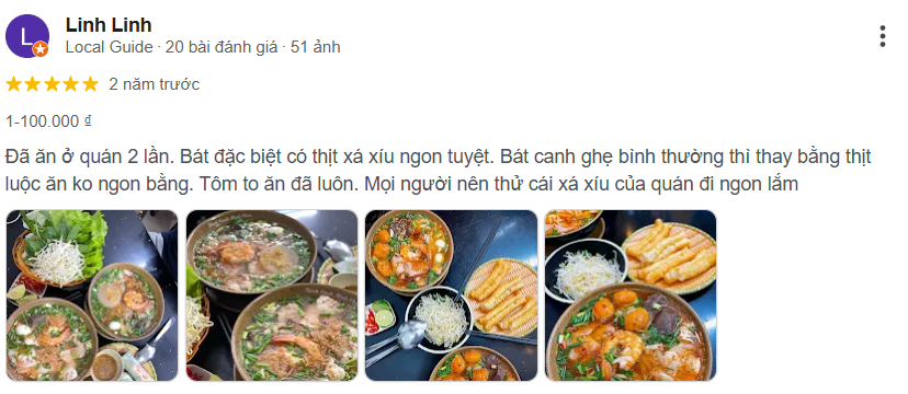 Review bánh canh ghẹ Minh Châu nức tiếng Hà Nội