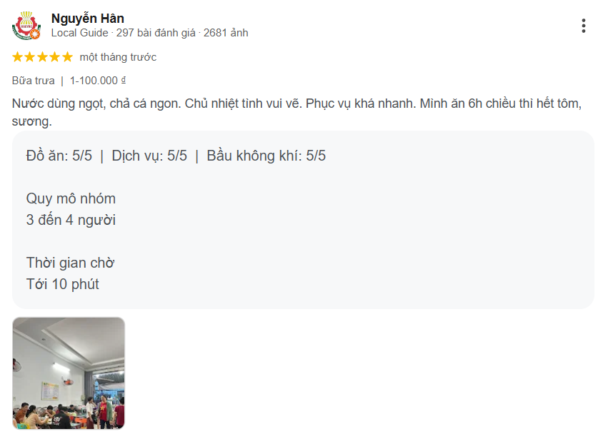 Review Bánh Canh Nga - Nguyễn Chí Thanh, Hải Châu, Đà Nẵng