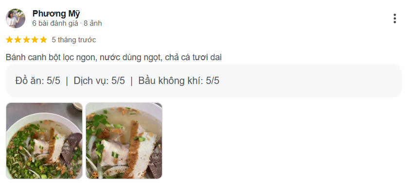 Review Bánh canh Phụng - 27 Bạch Đằng, Dương Đông, Phú Quốc