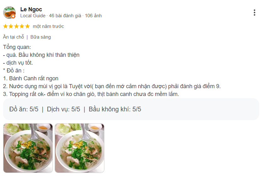 Review bánh canh Út Huệ hơn 50 năm tuổi, nổi tiếng đất Trảng