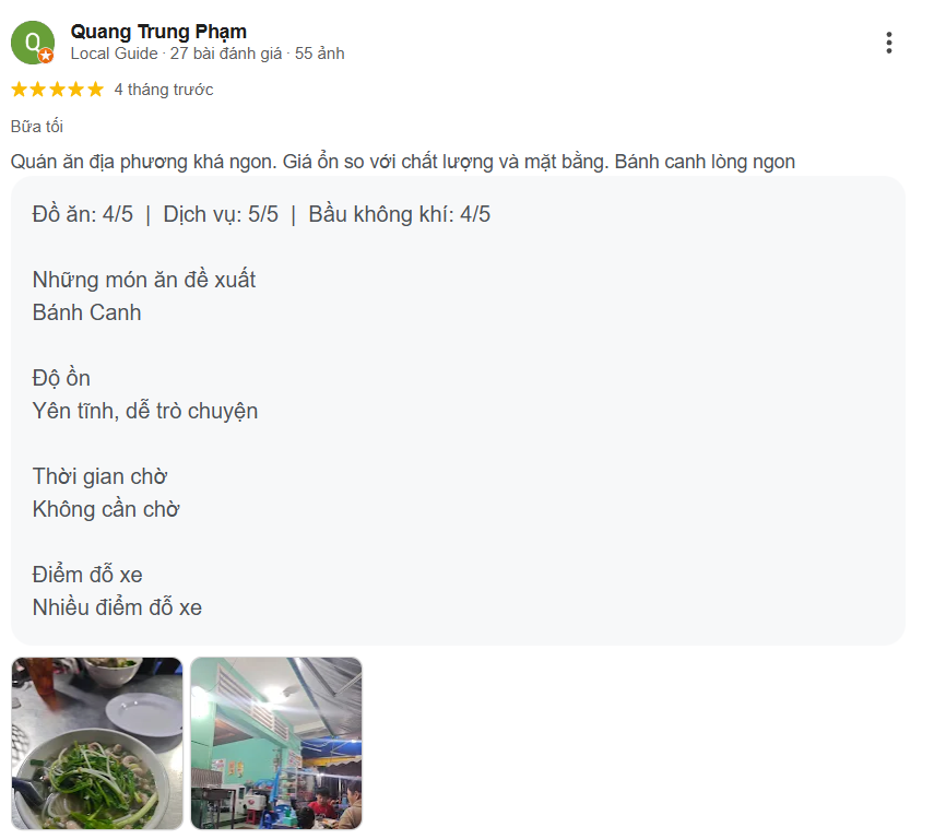 Review Bánh canh Út Thiên: Hương vị lâu năm ai ai cũng biết tại Tây Ninh