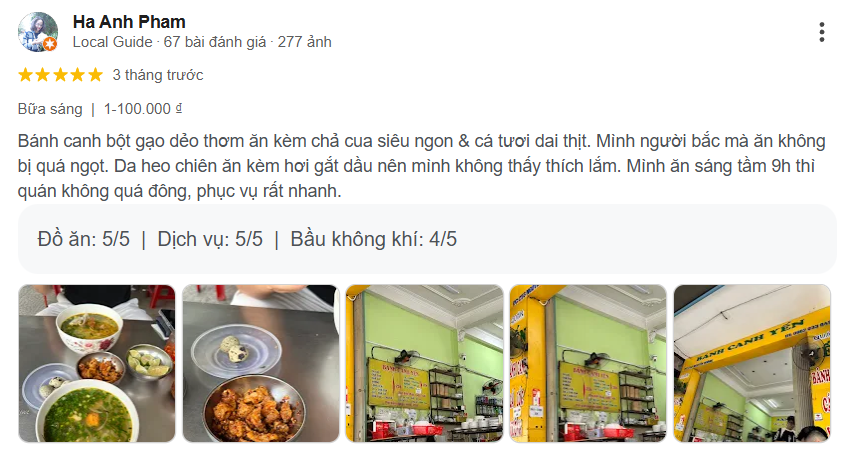 Review bánh canh Yến: Quán ăn Đà Nẵng lọt Michelin Guide