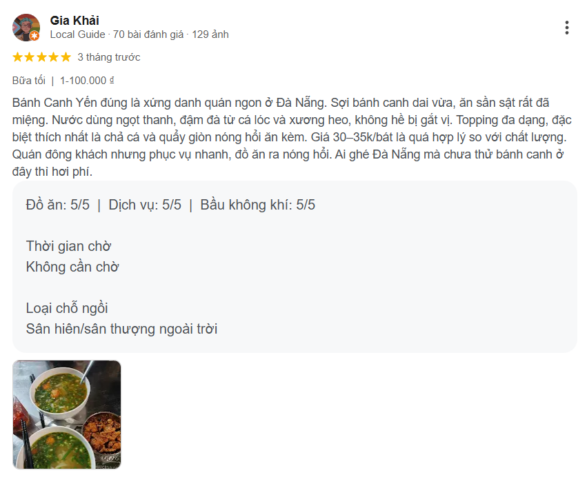 Review bánh canh Yến: Quán ăn Đà Nẵng lọt Michelin Guide